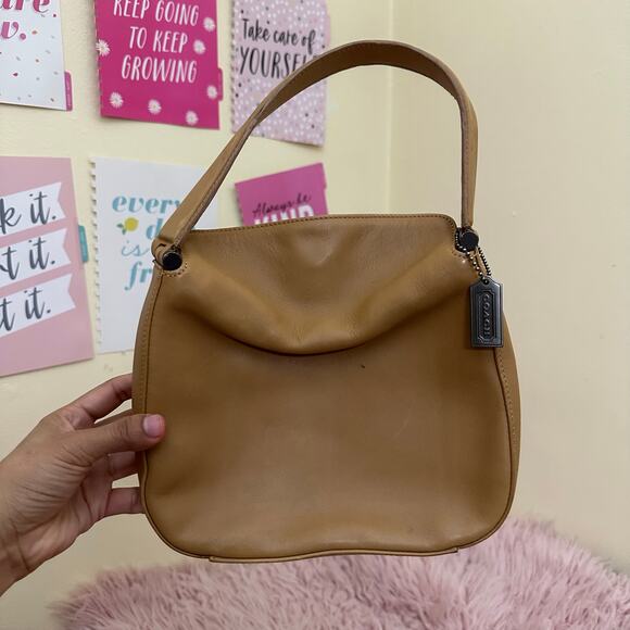Coach Vintage Mini Whitney Hobo Purse 9181 Tan - Picture 11 of 14